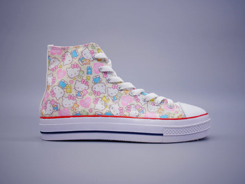 Hello Kitty High Top Canvas Sneakers OG Edition - Hello Kitty