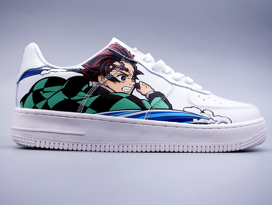 Tanjiro Kamado Low Top - Demon Slayer | Anime Shoes | Anime Gift ...