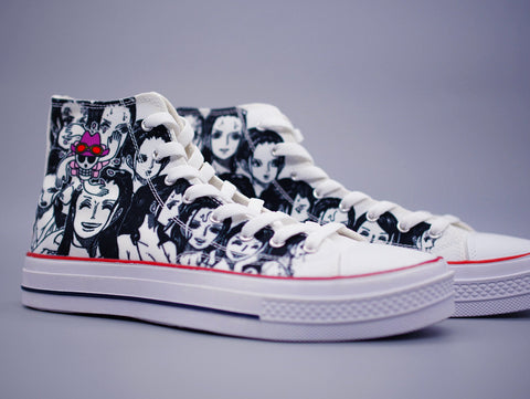 Nico Robin High Top Canvas Sneakers - One Piece