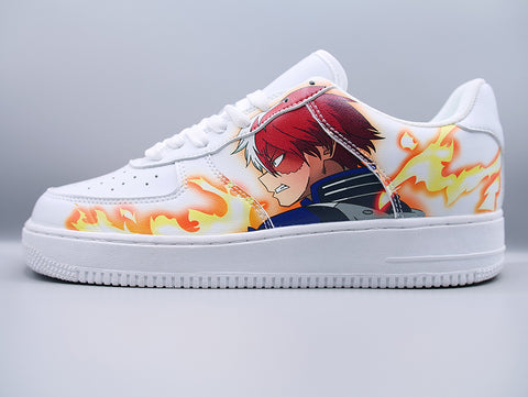 Classic Todoroki Shoto Low Top Sneakers - My Hero Academia