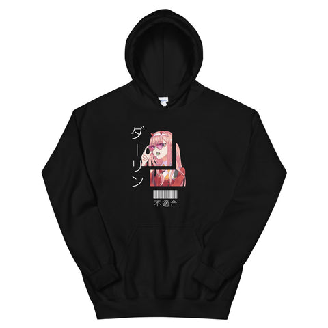 Misfit Zero Two Hoodie - Darling in The Franxx - Anime x Sneakers - Anime Shoes